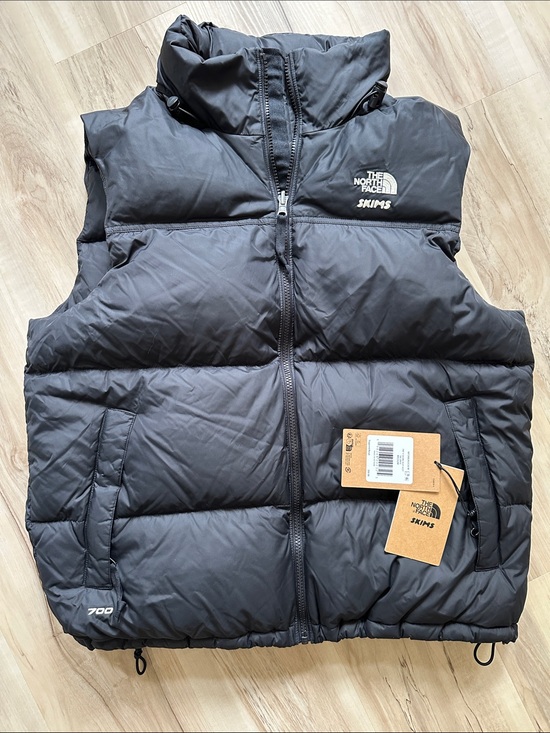 The North Face Jackets & Blazers - The North Face TNF x SKIMS Nup Vest in Onyx Black